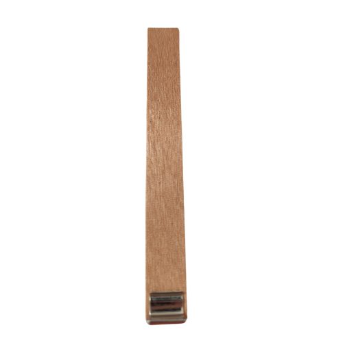 Wooden wick for 8 cm diameter inc. metal base 1 piece