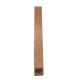 Wooden wick for 8 cm diameter inc. metal base 1 piece