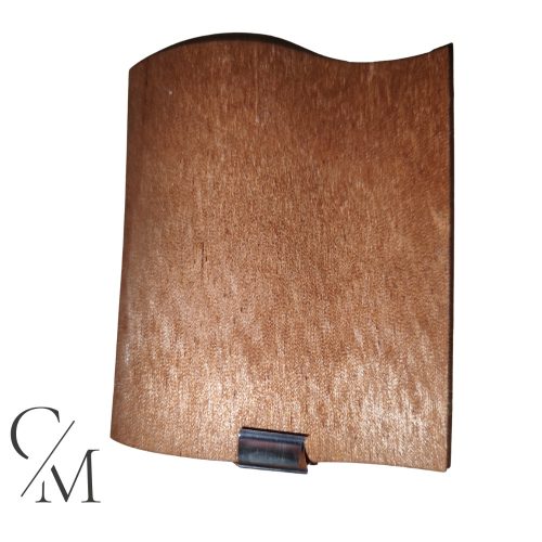 Wide wavy wooden wick with wick sustainer 50 pcs