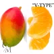 "V-Type" Érett mango mandarinnal illatolaj 500g