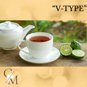 "V-Type" Fekete Tea Bergamottal illatolaj 50g
