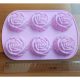 Big rose silicon mould