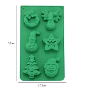 Silicon mold for christmas