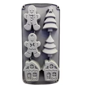 Silicon mold for christmas II.