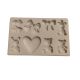 Bow, bear silicon mould