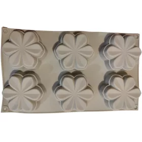 Big flower silicone mold