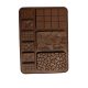 Patterned chocolate silicon mould