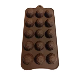 Striped bon bon silicon mould
