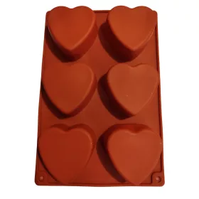 Big heart silicon mould