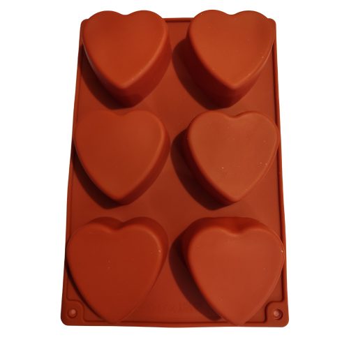Big heart silicon mould