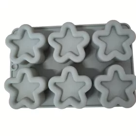 Csillag mousse szilikon forma