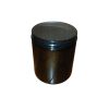 Amber candle jar with lid 200 ml
