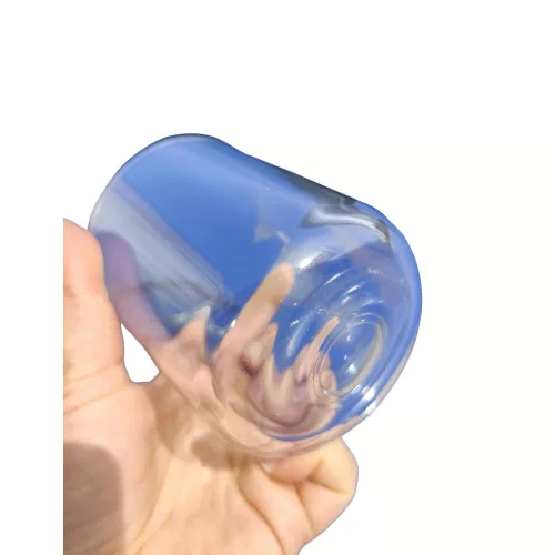 Értékcsökkentett Bella gyertyapohár 280 ml átlátszó 6 db 