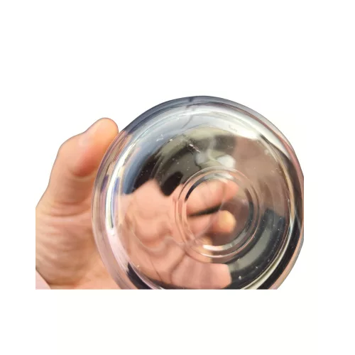 Értékcsökkentett Bella gyertyapohár 280ml átlátszó 12 db 