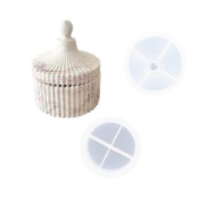 Ékszerdoboz szilikonforma Jesmonitéhez 8,2x 6,7 cm 